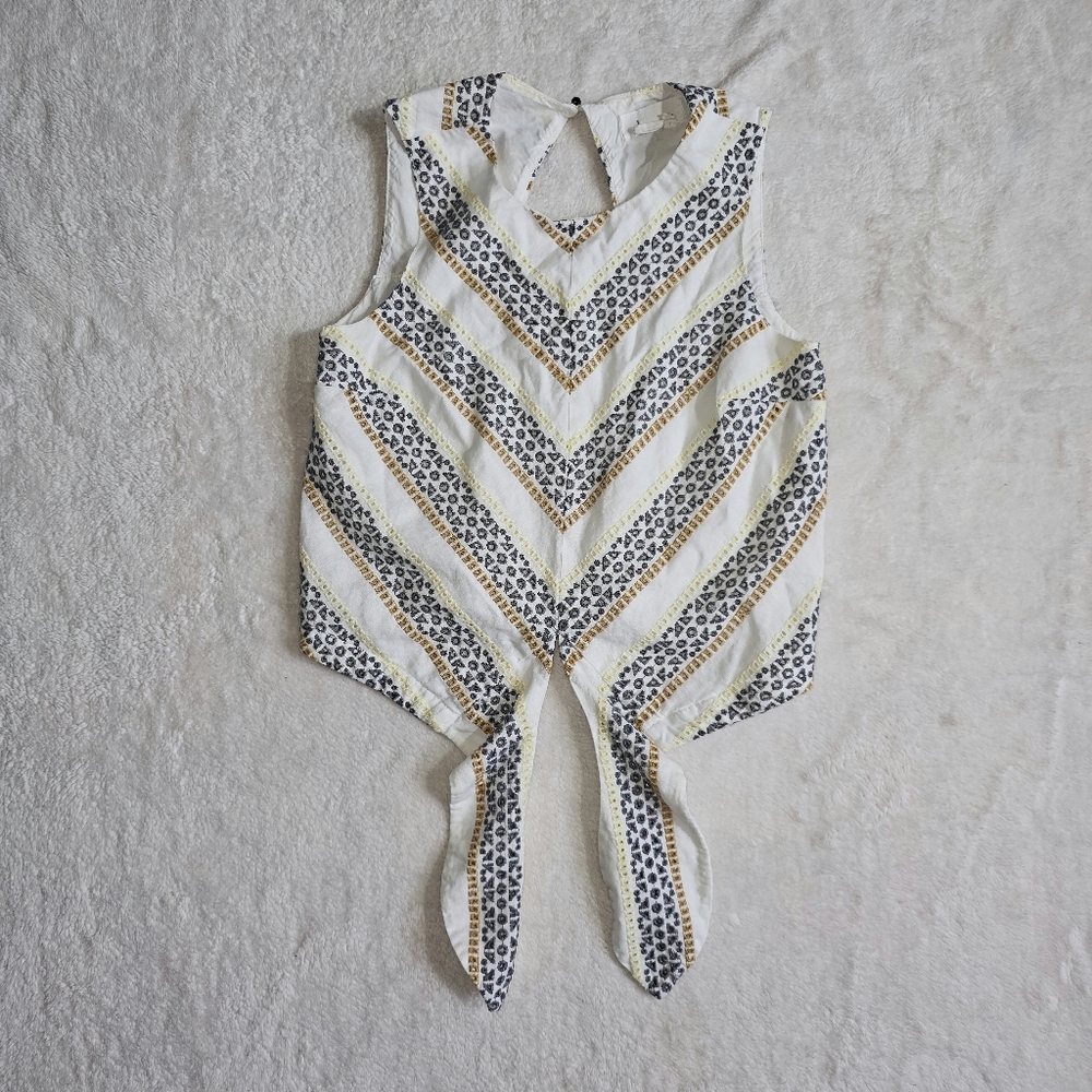 Anthropologie 2-Piece Shirt And Skirt Set Size 4